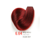 6.64 Ateş Kızılı Krem Saç Boyası