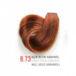 8.73 Açık Altın Karamel Krem Saç Boyası